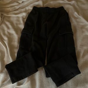 TNA Cozy Fleece Mega Cargo Sweatpants
